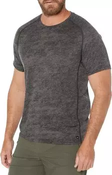 Футболка Mission Trails с короткими рукавами стандартной посадки Prana, цвет Black Sandblast