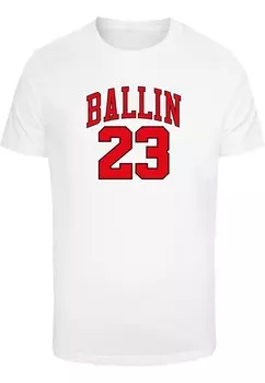 Футболка Mister Tee BALLIN 23, белый