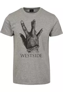 Футболка Mister Tee, цвет heather grey