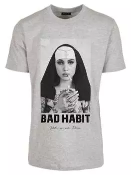 Футболка Mister Tee, цвет heather grey