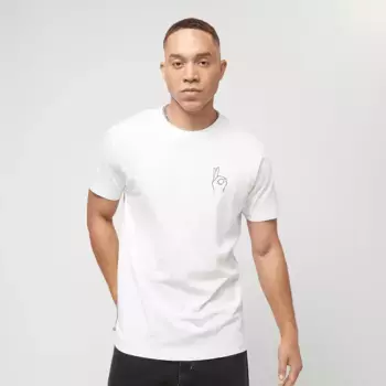 Футболка Mister Tee Easy Sign Tee, белый/белый