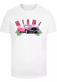 Футболка Mister Tee MIAMI CAR, белый