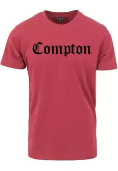 Футболка Mister Tee "Mister Tee Мужская футболка Compton" Mistertee, цвет Ruby