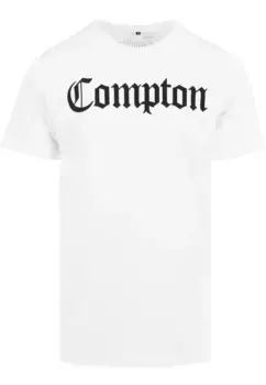 Футболка Mister Tee "Mister Tee Мужская футболка Compton" Mistertee, белый