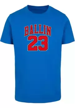 Футболка Mister Tee "Mister Tee Мужская футболка Ballin 23" Mistertee, синий