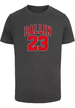 Футболка Mister Tee "Mister Tee Мужская футболка Ballin 23" Mistertee, цвет Charcoal