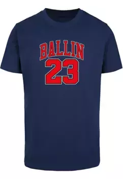 Футболка Mister Tee "Mister Tee Мужская футболка Ballin 23" Mistertee, синий