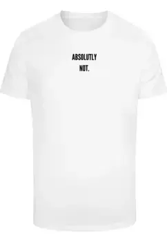 Футболка Mister Tee "Mister Tee Мужская футболка Absolutely Not Tee" Mistertee, белый