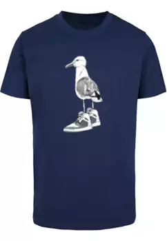 Футболка Mister Tee "Mister Tee Мужская футболка с кроссовками Seagull" Mistertee, синий