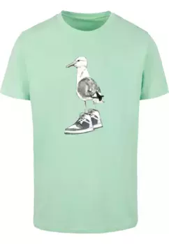 Футболка Mister Tee "Mister Tee Мужская футболка с кроссовками Seagull" Mistertee, мятный