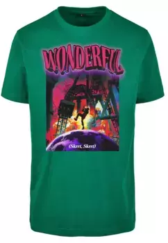 Футболка Mister Tee "Mister Tee Мужская замечательная футболка" Mistertee, зеленый