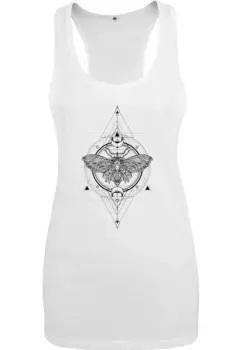 Футболка Mister Tee Muscle Shirt "Женская футболка Mister Tee "Мотылек" Mistertee, белый