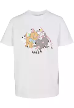 Футболка Mister Tee "Мужская детская футболка Mister Tee Aristocats Hello Tee" Mistertee, белый