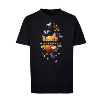 Футболка Mister Tee «Мужская детская футболка Mister Tee Baller Butterfly» Mistertee , черный