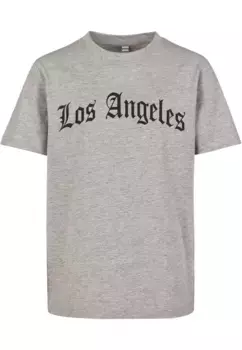 Футболка Mister Tee "Мужская детская футболка Mister Los Angeles" Mistertee, серый