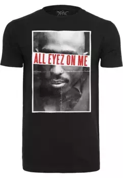 Футболка Mister Tee "Мужская футболка 2Pac All Eyez On Me Tee" Mistertee, черный