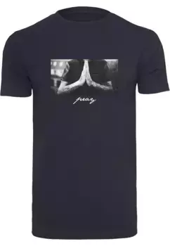 Футболка Mister Tee "Мужская футболка Mister Tee Pray Tee" Mistertee, цвет морской волны