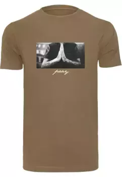 Футболка Mister Tee "Мужская футболка Mister Tee Pray Tee" Mistertee, оливковый