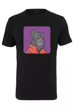Футболка Mister Tee "Мужская футболка Mister Tee Multi Tee Bored Gorilla" Mistertee, черный