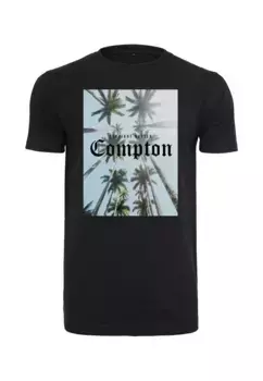 Футболка Mister Tee "Мужская футболка Mister Tee Compton Palms" Mistertee, черный