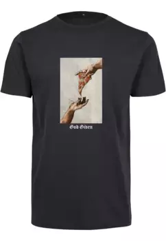 Футболка Mister Tee "Мужская футболка Mister Tee "Бог дал пиццу" Mistertee, цвет морской волны