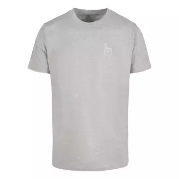 Футболка Mister Tee "Мужская футболка Mister Tee с надписью Easy Sign" Mistertee, серый