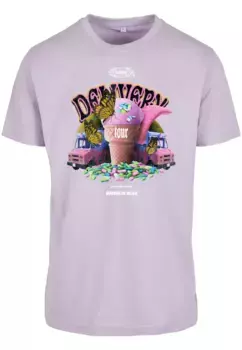 Футболка Mister Tee "Мужская футболка Trippy Delivery Tee "Mister Tee" Mistertee, цвет Lilac