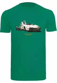 Футболка Mister Tee "Мужская футболка Weekend Wolf Tee Mister Tee" Mistertee, зеленый