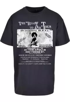 Футболка Mister Tee "Мужская мешковатая футболка с плакатом в стиле ретро "Mister Tee" Mistertee, цвет морской волны