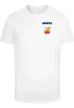 Футболка Mister Tee "Мужская винтажная футболка Mister Spritz" Mistertee, белый