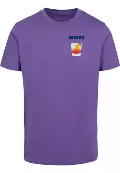 Футболка Mister Tee "Мужская винтажная футболка Mister Spritz" Mistertee, цвет Ultraviolet