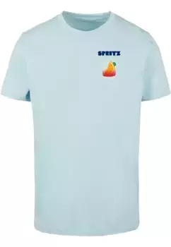 Футболка Mister Tee "Мужская винтажная футболка Mister Spritz" Mistertee, синий