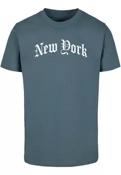 Футболка Mister Tee NEW YORK, дымчатый синий
