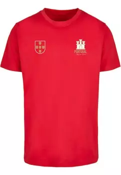 Футболка Mister Tee Portugal, цвет Fire red
