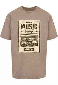 Футболка Mister Tee RETRO BOOM, цвет Brocade