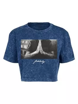 Футболка Mister Tee s, цвет indigo white