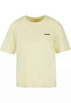 Футболка Mister Tee Shirt Babygal, цвет light yellow