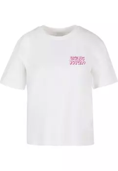 Футболка Mister Tee Shirt Cute But Psycho, белый