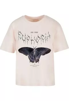 Футболка Mister Tee Shirt Euphoria, пастельный розовый