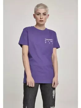 Футболка Mister Tee Shirt, фиолетовый