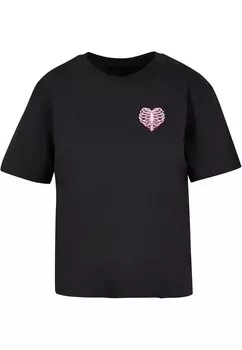 Футболка Mister Tee Shirt Heart Cage Rose, черный