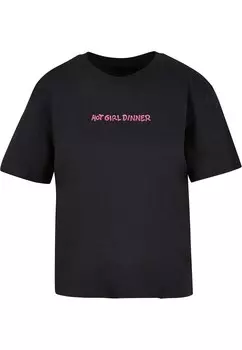 Футболка Mister Tee Shirt Hot Girl Dinner, черный