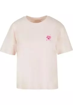 Футболка Mister Tee Shirt Self Love Club, цвет pink/rose/pastel pink