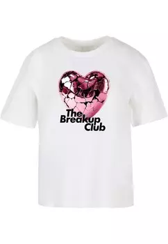 Футболка Mister Tee Shirt The Breakup Club, белый