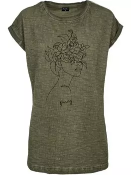 Футболка Mister Tee Shirt, зеленый