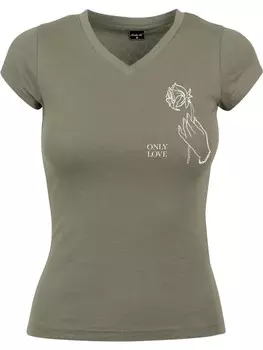 Футболка Mister Tee Shirt, зеленый