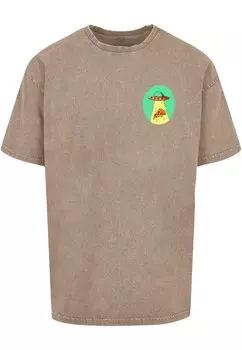 Футболка Mister Tee UFO PIZZA, бежевый