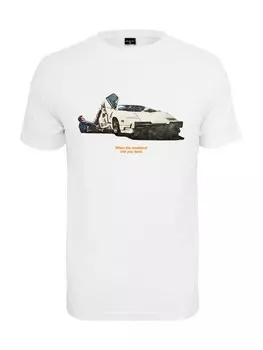 Футболка Mister Tee WEEKEND WOLF, белый