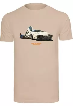 Футболка Mister Tee WEEKEND WOLF, песочный