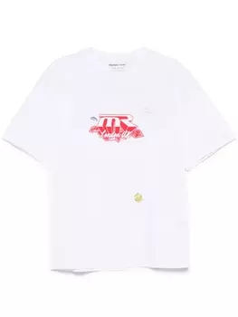 Футболка Мистер Ямайка Martine Rose, белый